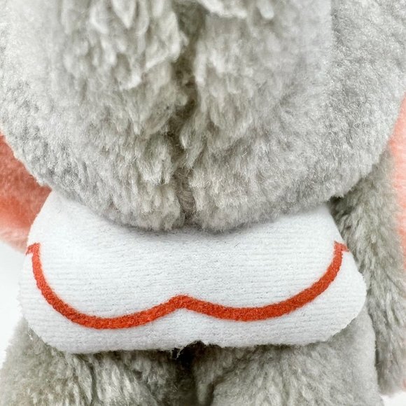Vintage Disney 9” Baby‎ Dumbo Plush Mouseketoys Korea 1980’s No Tags - Picture 5 of 6